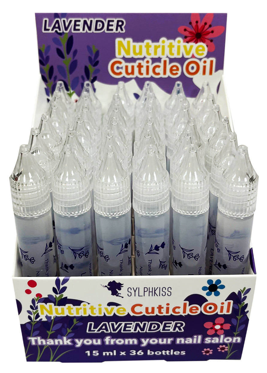 Lavender – Nutritive Cuticle Oil – 36 Bottles (Single Display)