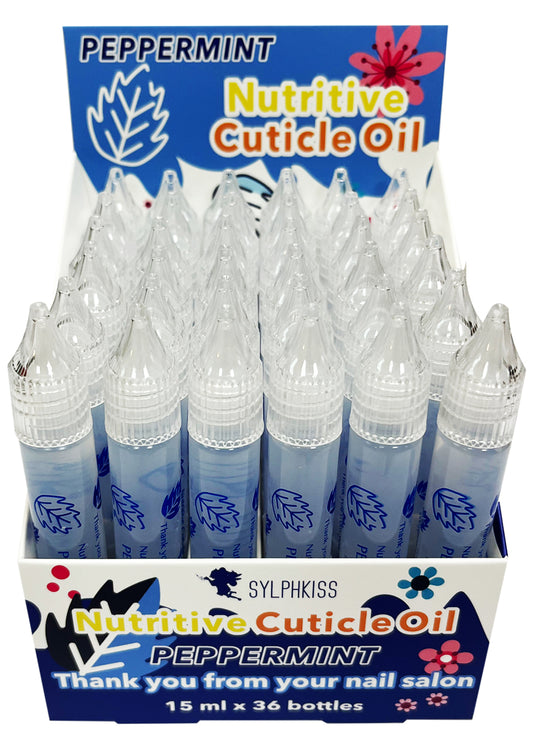 Peppermint – Nutritive Cuticle Oil – 36 Bottles (Single Display)